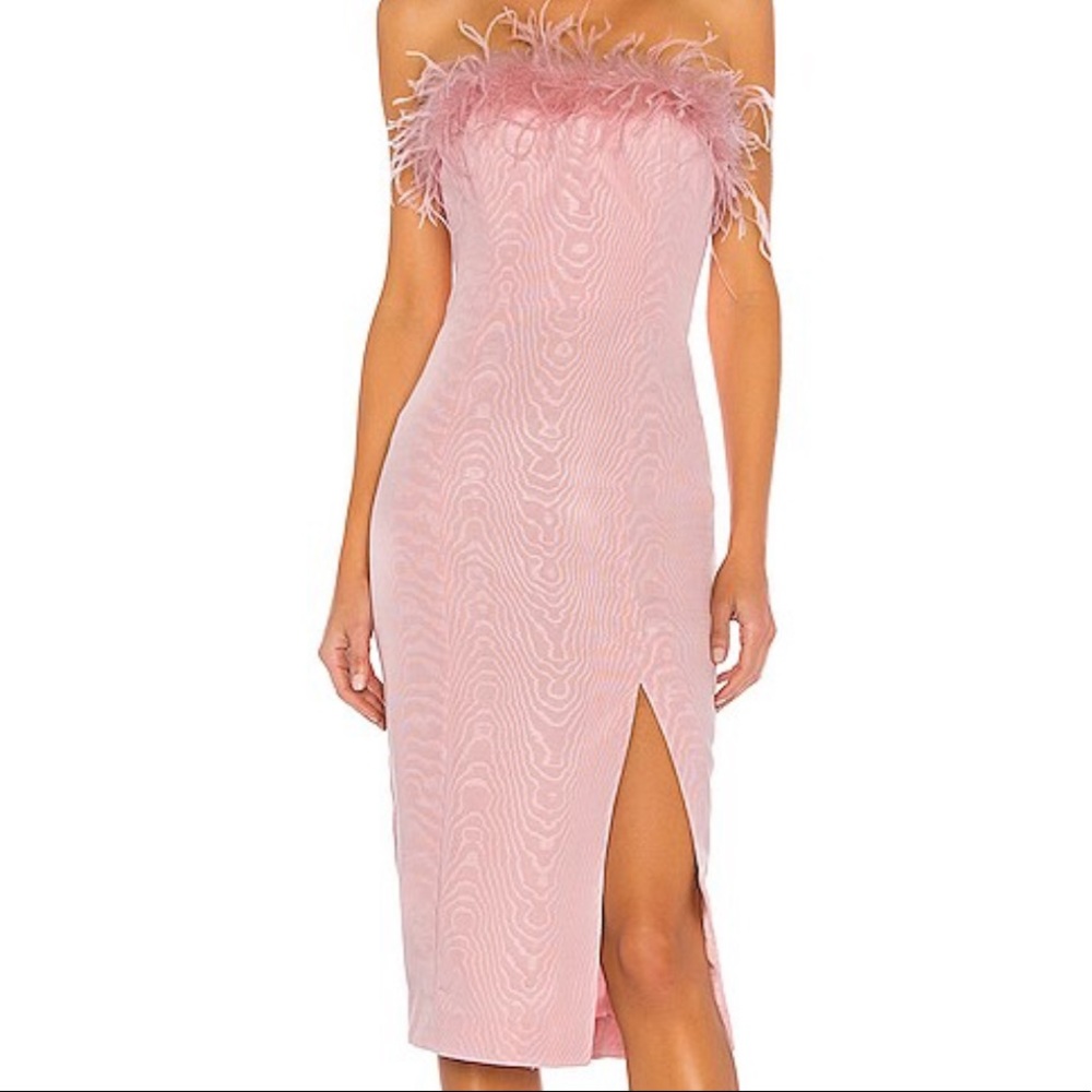 LPA feather dress